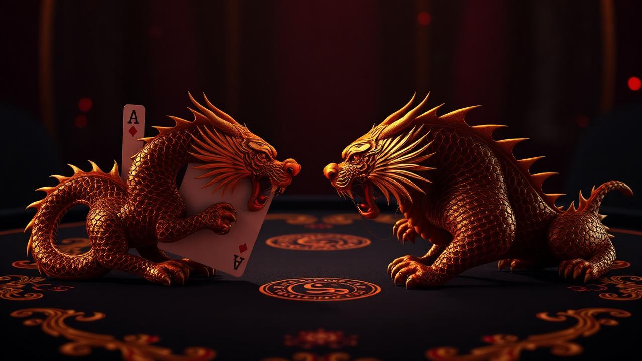 Dragon Tiger live table on Lazer247